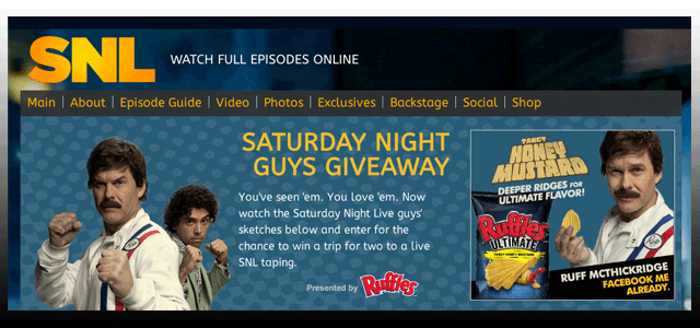 Saturday Night Live + Ruffles Guys Giveaway