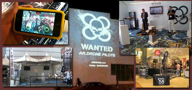AR.Drone Celebrity + Social Media + Experiential Campaign