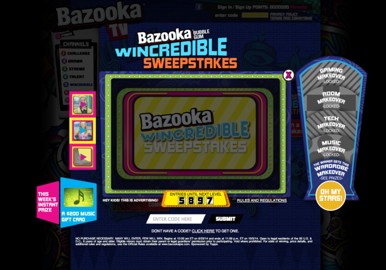 Doing "Wincredible" Work for Bazooka Joe!