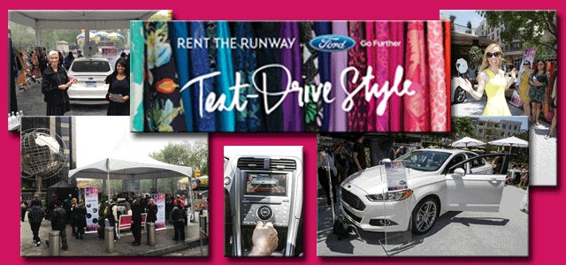 Ford Fusion + Rent the Runway Pop-Up Events